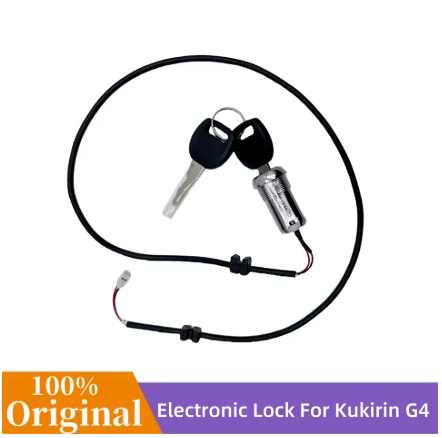 Original Elektroniskt Lås / Tändningslås med Nycklar till Kugoo Kukirin G4