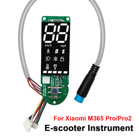 Instrumentpanel / Display / Kretskort till Xiaomi M365 / Pro / Pro2 BT