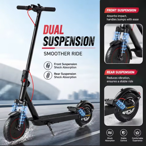 Elektrisk Sparkcykel (MK083 PRO) med Dubbel Dämpning