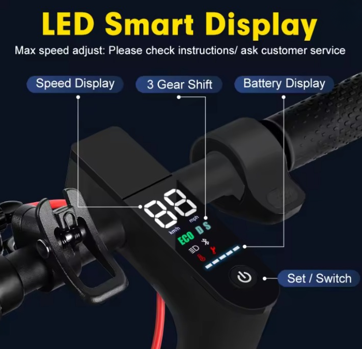Elektrisk Sparkcykel (MK083 PRO) med Dubbel Dämpning