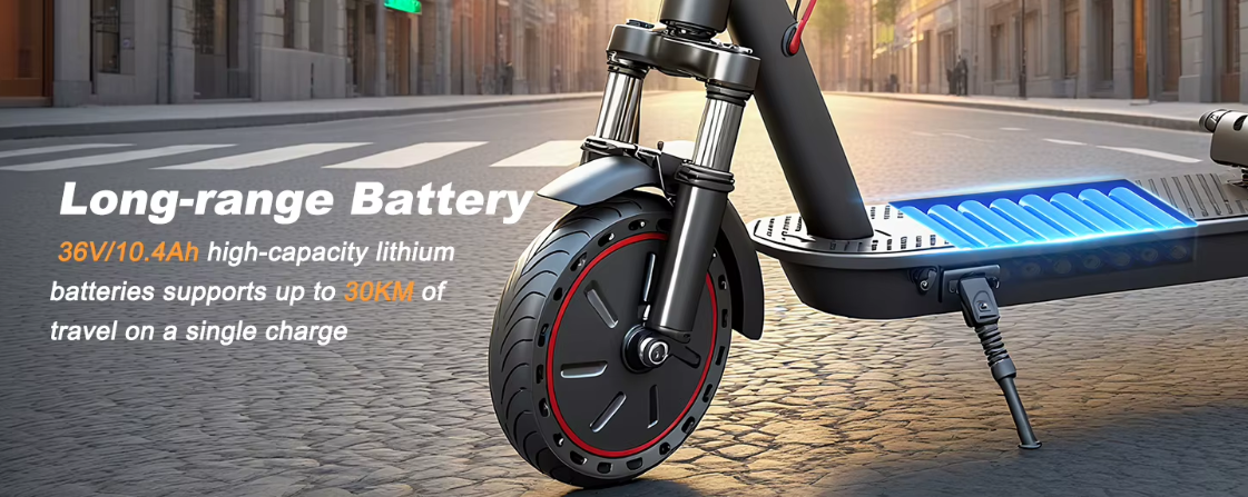 Elektrisk Sparkcykel (MK083 PRO) med Dubbel Dämpning