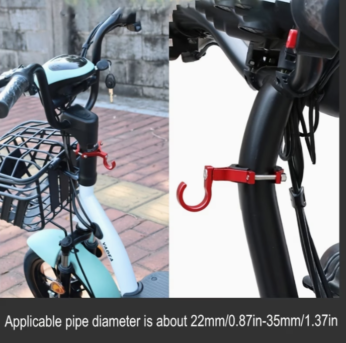 Aluminiumkrok för Elsparkcykel – Praktisk & Robust Förvaring